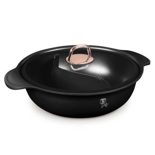 GARNEK TYTANOWY HOT POT Z POKRYWĄ 30cm BERLINGER HAUS BH-8627 BLACK ROSE BERLINGER HAUS