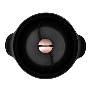 GARNEK TYTANOWY HOT POT Z POKRYWĄ 30cm BERLINGER HAUS BH-8627 BLACK ROSE BERLINGER HAUS