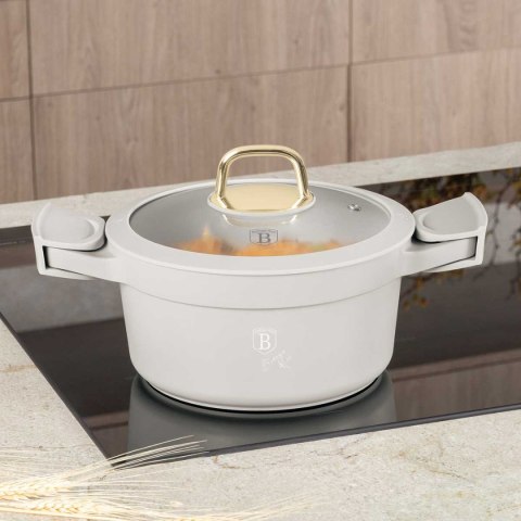 GARNEK TYTANOWY Z POKRYWĄ 20cm BERLINGER HAUS BH-7786 SAHARA BERLINGER HAUS