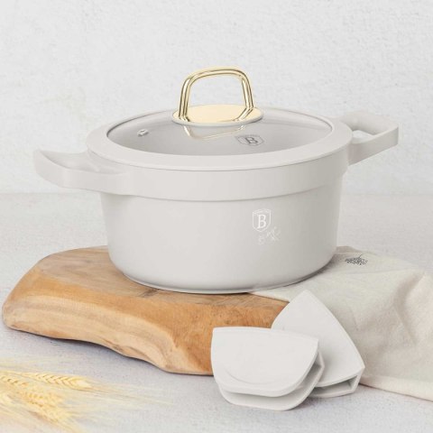 GARNEK TYTANOWY Z POKRYWĄ 20cm BERLINGER HAUS BH-7786 SAHARA BERLINGER HAUS