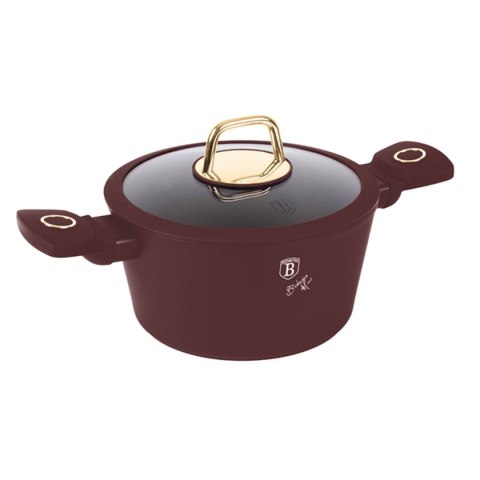 GARNEK TYTANOWY Z POKRYWĄ 20cm BERLINGER HAUS BH-8040 LEONARDO BERLINGER HAUS