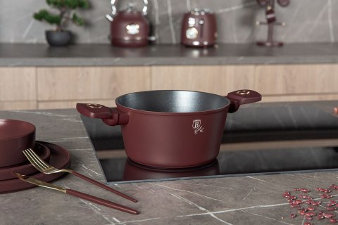 GARNEK TYTANOWY Z POKRYWĄ 20cm BERLINGER HAUS BH-8040 LEONARDO BERLINGER HAUS
