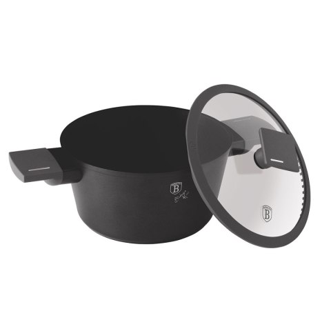 GARNEK TYTANOWY Z POKRYWĄ 20cm BERLINGER HAUS BH-8130 ANTRACIT BERLINGER HAUS