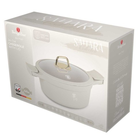 GARNEK TYTANOWY Z POKRYWĄ 24cm BERLINGER HAUS BH-7787 SAHARA BERLINGER HAUS