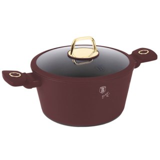 GARNEK TYTANOWY Z POKRYWĄ 24cm BERLINGER HAUS BH-8041 LEONARDO BERLINGER HAUS