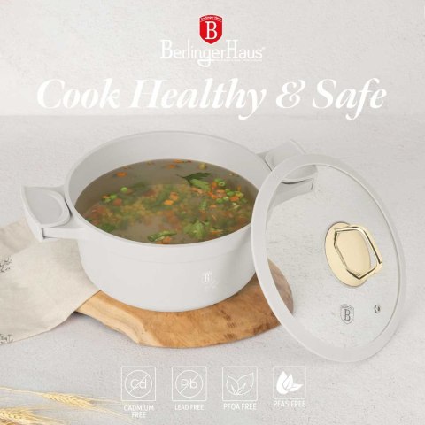 GARNEK TYTANOWY Z POKRYWĄ 28cm BERLINGER HAUS BH-7788 SAHARA BERLINGER HAUS