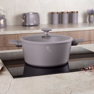 GARNEK TYTANOWY Z POKRYWĄ 28cm BERLINGER HAUS BH-8102 TAUPE BERLINGER HAUS