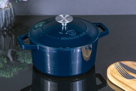 GARNEK ŻELIWNY 24cm 4,35L BERLINGER HAUS BH-6522 BERLINGER HAUS
