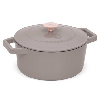 GARNEK ŻELIWNY 24cm 4,35L BERLINGER HAUS BH-6525 TAUPE BERLINGER HAUS