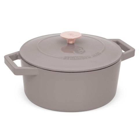 GARNEK ŻELIWNY 24cm 4,35L BERLINGER HAUS BH-6525 TAUPE BERLINGER HAUS