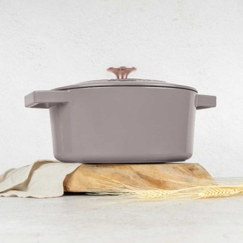 GARNEK ŻELIWNY 24cm 4,35L BERLINGER HAUS BH-6525 TAUPE BERLINGER HAUS