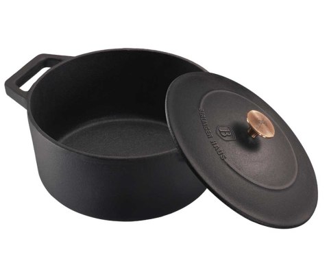 GARNEK ŻELIWNY 24cm 4,3L BERLINGER HAUS BH-6492 BERLINGER HAUS GARNEK ŻELIWNY 24cm 4,3L BERLINGER HAUS BH-6492 BERLINGER HAUS