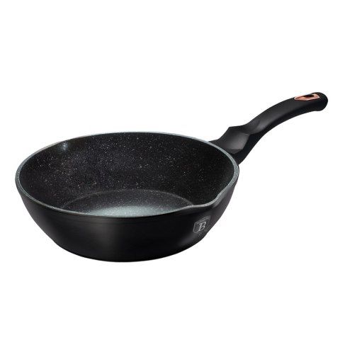GŁEBOKA PATELNIA GRANITOWA 24cm BERLINGER HAUS BLACK ROSE BH-6184 BERLINGER HAUS