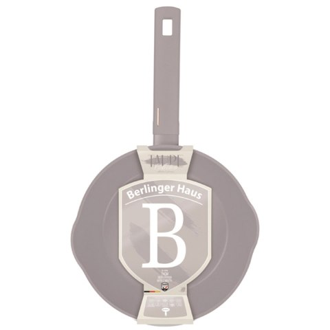 GŁĘBOKA PATELNIA TYTANOWA 24cm BERLINGER HAUS BH-8090 TAUPE BERLINGER HAUS