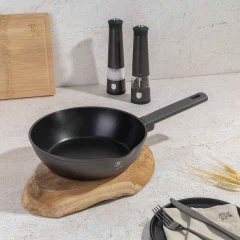 GŁĘBOKA PATELNIA TYTANOWA 24cm BERLINGER HAUS BH-8120 ANTRACIT BERLINGER HAUS