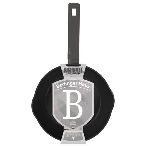 GŁĘBOKA PATELNIA TYTANOWA 24cm BERLINGER HAUS BH-8120 ANTRACIT BERLINGER HAUS