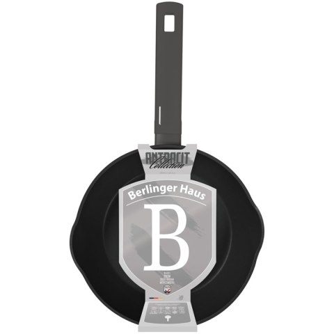 GŁĘBOKA PATELNIA TYTANOWA 28cm BERLINGER HAUS BH-8121 ANTRACIT BERLINGER HAUS GŁĘBOKA PATELNIA TYTANOWA 28cm BERLINGER HAUS BH-8121 ANTRACIT BERLINGER HAUS