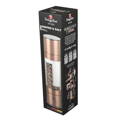 MŁYNEK DO PIEPRZU I SOLI BERLINGER HAUS BH-8552 ROSE GOLD BERLINGER HAUS