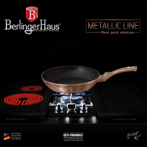 PATELNIA GRANITOWA 20cm BERLINGER HAUS ROSE GOLD BH-1508 BERLINGER HAUS PATELNIA GRANITOWA 20cm BERLINGER HAUS ROSE GOLD BH-1508 BERLINGER HAUS