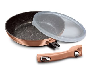PATELNIA GRANITOWA 24cm BERLINGER HAUS BH-1948 ROSE GOLD BERLINGER HAUS