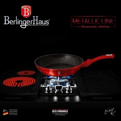 PATELNIA GRANITOWA 28cm BERLINGER HAUS BURGUNDY BH-1253 BERLINGER HAUS