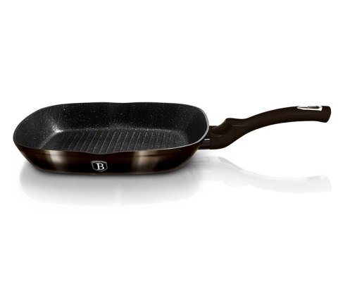 PATELNIA GRILLOWA 28cm BERLINGER HAUS BH-6611 SHINY BLACK BERLINGER HAUS PATELNIA GRILLOWA 28cm BERLINGER HAUS BH-6611 SHINY BLACK BERLINGER HAUS