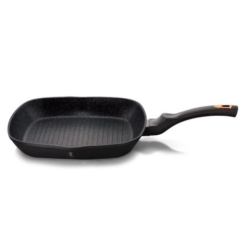PATELNIA GRILLOWA GRANITOWA 28cm BERLINGER HAUS BLACK ROSE BH-1636 BERLINGER HAUS PATELNIA GRILLOWA GRANITOWA 28cm BERLINGER HAUS BLACK ROSE BH-1636 BERLINGER HAUS