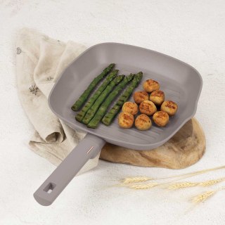 PATELNIA GRILLOWA TYTANOWA 28cm BERLINGER HAUS BH-8096 TAUPE BERLINGER HAUS