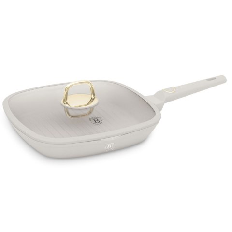 PATELNIA GRILLOWA TYTANOWA Z POKRYWĄ 28cm BERLINGER HAUS BH-8067 SAHARA BERLINGER HAUS