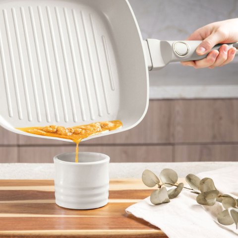 PATELNIA GRILLOWA TYTANOWA Z POKRYWĄ 28cm BERLINGER HAUS BH-8067 SAHARA BERLINGER HAUS