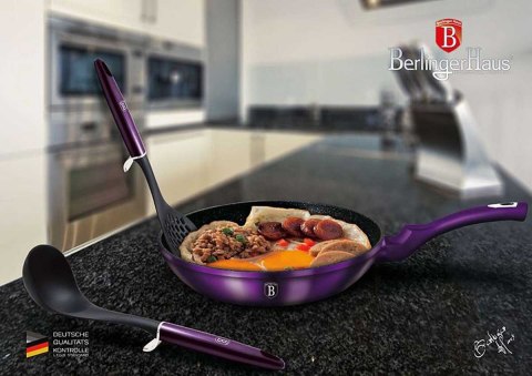 PATELNIA TYTANOWA BERLINGER HAUS 28cm BH-6626 PURPLE BERLINGER HAUS PATELNIA TYTANOWA BERLINGER HAUS 28cm BH-6626 PURPLE BERLINGER HAUS