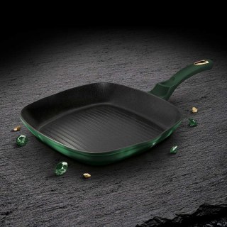 PATELNIA TYTANOWA GRILLOWA BERLINGER HAUS 28cm BH-6050 EMERALD BERLINGER HAUS