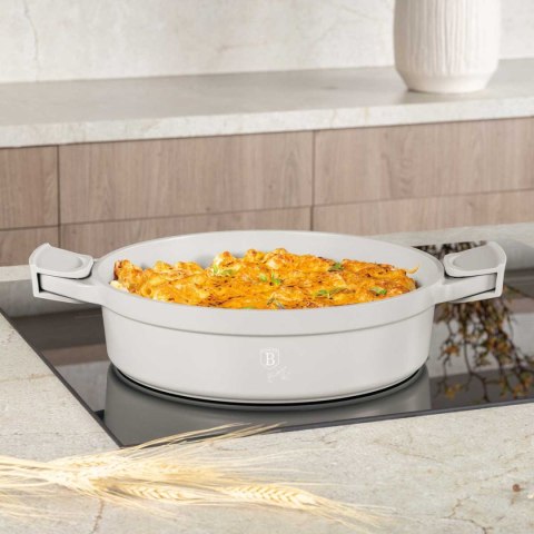 PŁASKI GARNEK TYTANOWY Z POKRYWĄ 28cm BERLINGER HAUS BH-7785 SAHARA BERLINGER HAUS