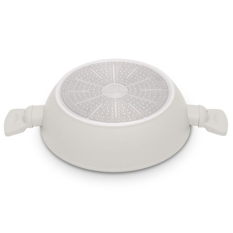 PŁASKI GARNEK TYTANOWY Z POKRYWĄ 28cm BERLINGER HAUS BH-8068 SAHARA BERLINGER HAUS