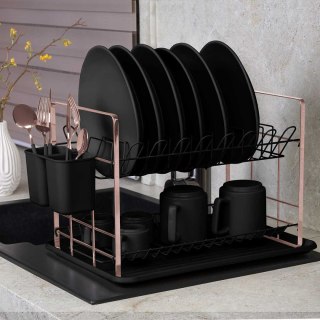 SUSZARKA DO NACZYŃ Z OCIEKACZEM BERLINGER HAUS BH-8644 BLACK ROSE BERLINGER HAUS