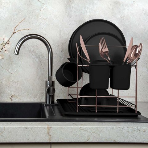 SUSZARKA DO NACZYŃ Z OCIEKACZEM BERLINGER HAUS BH-8644 BLACK ROSE BERLINGER HAUS SUSZARKA DO NACZYŃ Z OCIEKACZEM BERLINGER HAUS BH-8644 BLACK ROSE BERLINGER HAUS