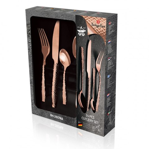 SZTUĆCE 24 ELEM. BERLINGER HAUS BH-2617 ROSE GOLD BERLINGER HAUS
