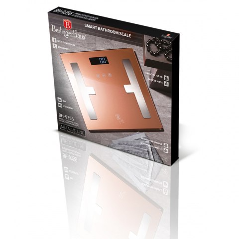 WAGA ŁAZIENKOWA BODY FAT BERLINGERHAUS BH-9356 BERLINGER HAUS WAGA ŁAZIENKOWA BODY FAT BERLINGERHAUS BH-9356 BERLINGER HAUS