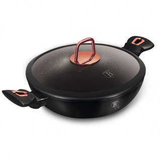 WOK GRANITOWY 30cm BERLINGER HAUS BH-7112 BLACK ROSE BERLINGER HAUS