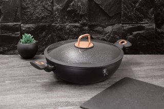 WOK GRANITOWY 30cm BERLINGER HAUS BH-7112 BLACK ROSE BERLINGER HAUS
