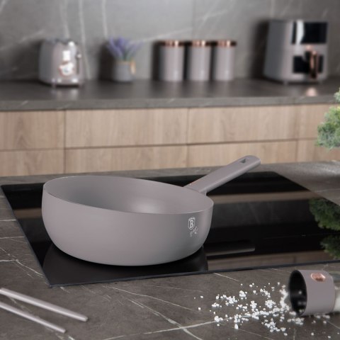 WOK PATELNIA FLIP TYTANOWA 26cm BERLINGER HAUS BH-8089 TAUPE BERLINGER HAUS WOK PATELNIA FLIP TYTANOWA 26cm BERLINGER HAUS BH-8089 TAUPE BERLINGER HAUS
