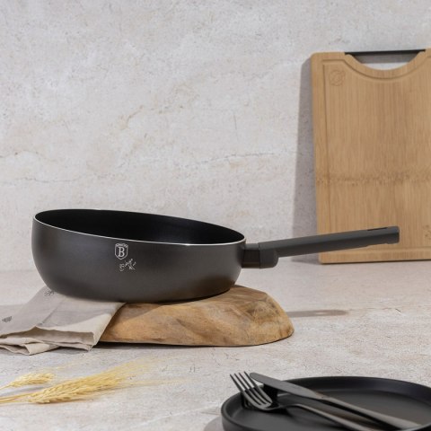 WOK PATELNIA FLIP TYTANOWA 26cm BERLINGER HAUS BH-8119 ANTRACIT BERLINGER HAUS