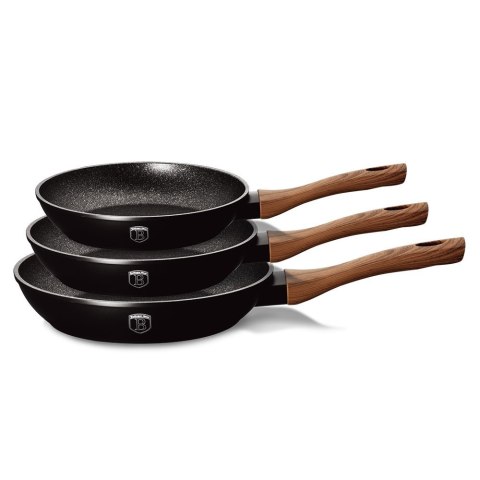 ZESTAW 3 PATELNI GRANITOWYCH BERLINGER HAUS EBONY ROSEWOOD BH-1727 BERLINGER HAUS ZESTAW 3 PATELNI GRANITOWYCH BERLINGER HAUS EBONY ROSEWOOD BH-1727 BERLINGER HAUS