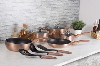 ZESTAW GARNKÓW GRANITOWYCH BERLINGER HAUS BH-6160 ROSE GOLD 13 ELEM. BERLINGER HAUS