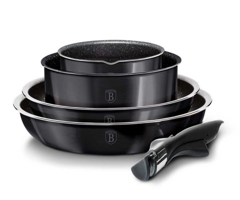 ZESTAW GARNKÓW GRANITOWYCH BERLINGER HAUS BH-6918 CARBON PRO BERLINGER HAUS