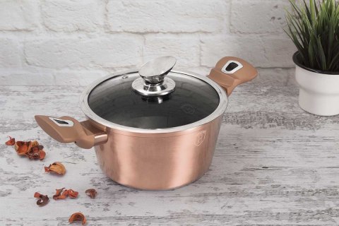 ZESTAW GARNKÓW I PATELNI BERLINGERHAUS BH-7047 ROSE GOLD BERLINGER HAUS