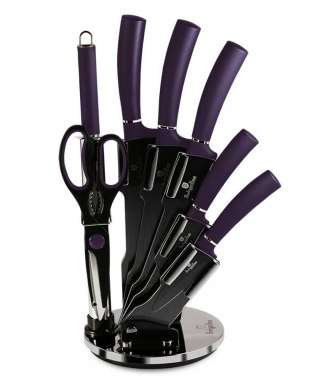 ZESTAW NOŻY BERLINGER HAUS BH-2560 PURPLE W STOJAKU BERLINGER HAUS