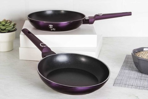 ZESTAW PATELNI BERLINGER HAUS 22/26cm BH-6789 PURPLE BERLINGER HAUS
