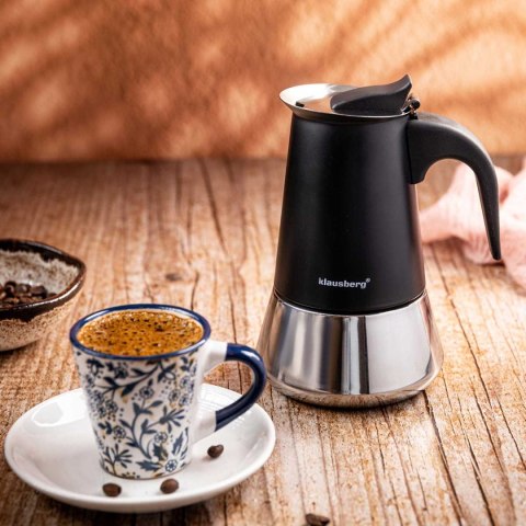 KAWIARKA ZAPARZACZ DO KAWY 200ml KLAUSBERG KB-7844 INDUKCJA KLAUSBERG