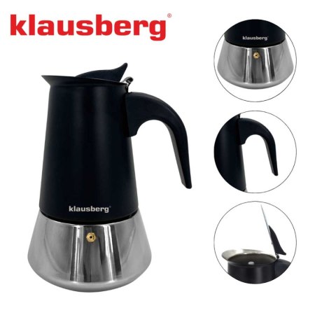 KAWIARKA ZAPARZACZ DO KAWY 200ml KLAUSBERG KB-7844 INDUKCJA KLAUSBERG
